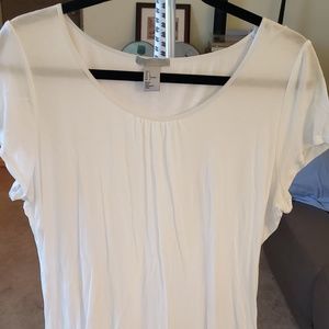 White women's Tee